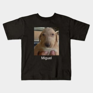 Miguel meme shitpost unisex Kids T-Shirt